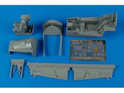 F-8E/H Crusader cockpit set für Trumpeter Bausatz 