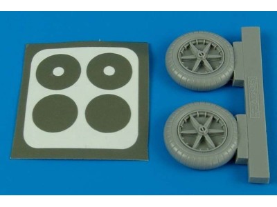 Bf 109E wheels Für Eduard Bausatz 