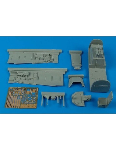 P-51D Mustang cockpit set Für Trumpeter Bausatz 