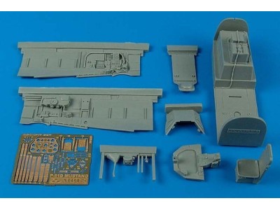 P-51D Mustang cockpit set Für Trumpeter Bausatz 
