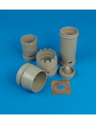 F-16CG/CJ Block 40/50 exhaust nozzles für Academy Bausatz 