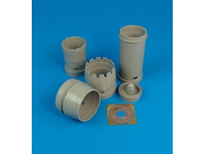 F-16CG/CJ Block 40/50 exhaust nozzles für Academy Bausatz 