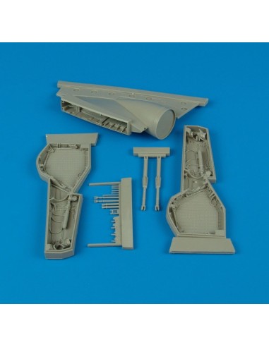 BAE Lightning wheel bays for Trumpeter 