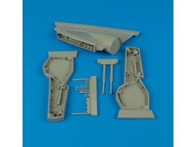BAE Lightning wheel bays for Trumpeter 