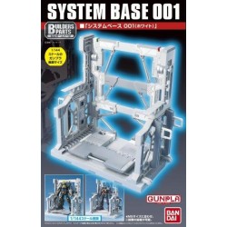 GUNDAM - Builders Parts System Base 001 White  - Model Kit 2