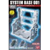 GUNDAM - Builders Parts System Base 001 White  - Model Kit