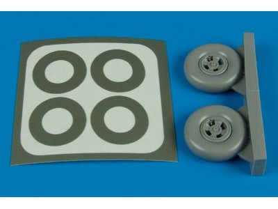 Spitfire Mk.IX wheels & paint masks 
