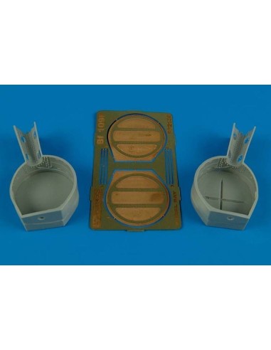 Bf 109F wheel bay for Hasegawa 