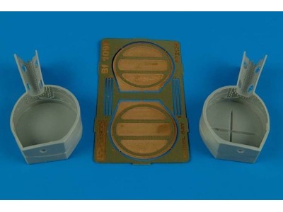Bf 109F wheel bay for Hasegawa 