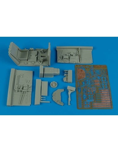 Bf 109F-2/F-4 cockpit set for Hasegawa 