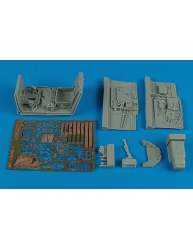Bf 109G-2 cockpit set for Trumpeter 