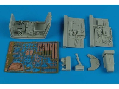 Bf 109G-2 cockpit set for Trumpeter 