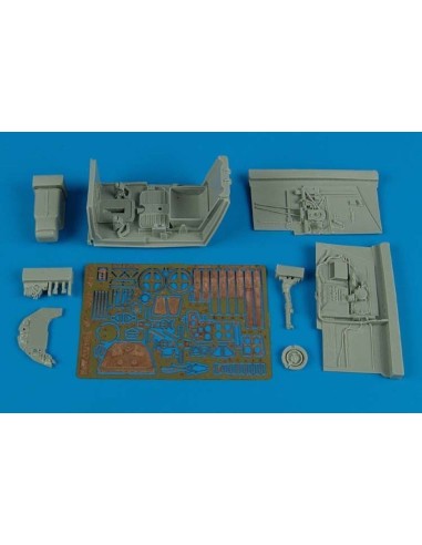 Bf 109GF-2/F-4 cockpit set for Trumpeter 