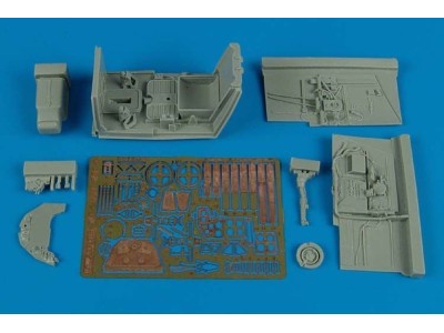 Bf 109GF-2/F-4 cockpit set for Trumpeter 