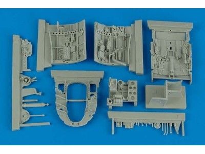 A6M5 Zero Fighter cockpit set for TAM 