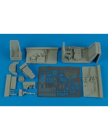 Bf 109F-2/F-4 early cockpit set (HAS) 