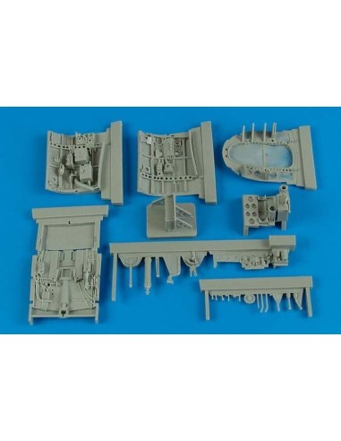 A6M2b Zero cockpit set for Tamiya 