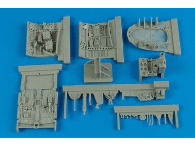 A6M2b Zero cockpit set for Tamiya 