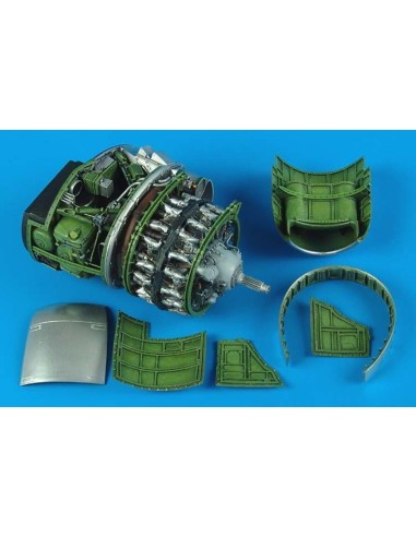 P-47D Thunderbolt engine set 