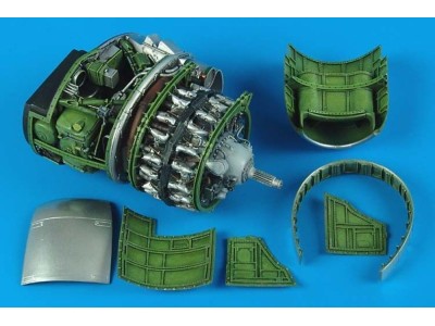 P-47D Thunderbolt engine set 