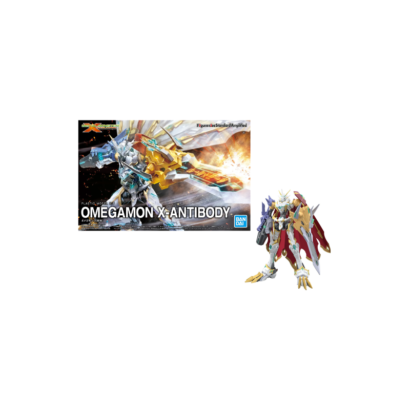 GUNDAM - Figure Rise Amplified Omegamon Xantibody - Model Kit