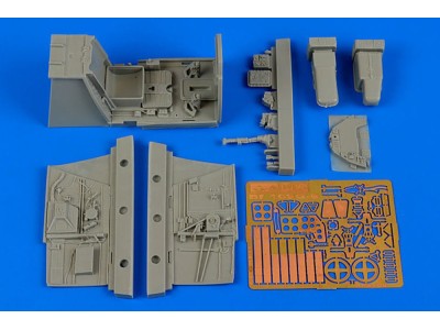 Bf 109G-6 cockpit set for Revell 