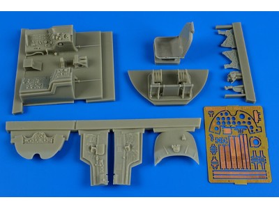 A-1D (AD-4) Skyraider cockpit set f.Trum 