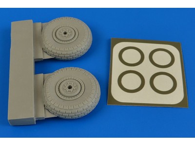 II-2m2 wheels & paint masks 