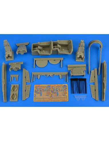 Eurofighter Typhoon twin seater cockpit Set, for Revell 