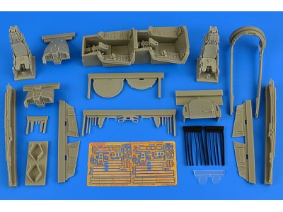 Eurofighter Typhoon twin seater cockpit Set, for Revell 