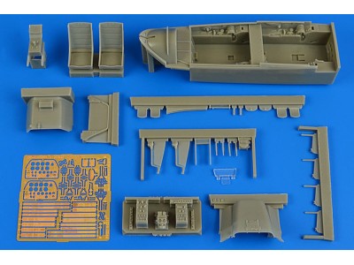 T-28B Trojan cockpit set for Kitty Hawk 