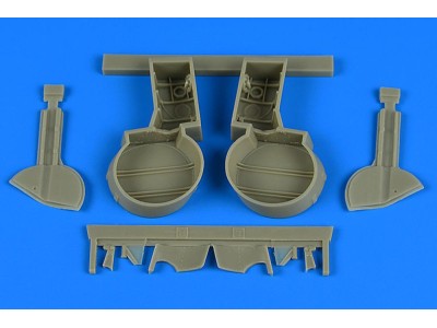 Spitfire Mk.IXc wheel bay for Revell 