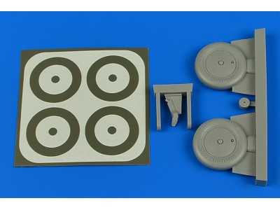 I-153 Wheels & paint masks for ICM 