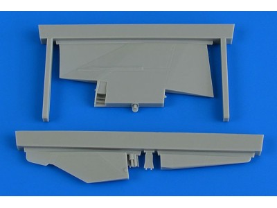 MiG-23MF/MLD correct tail fin for trumpeter 