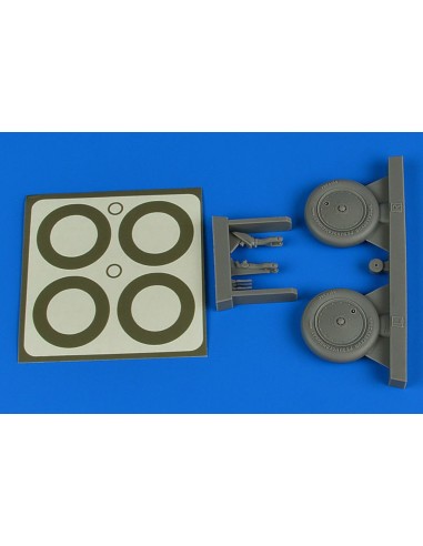 I-16 wheels & paint masks for ICM/HAS/REV 