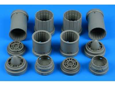 F-4E/F/G, RF-4E Phantom II exhaust nozzles for REVELL 