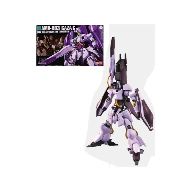 GUNDAM - 1/144 HGUC GAZA C ( Haman Karn's Mobile Suit ) - Model Kit