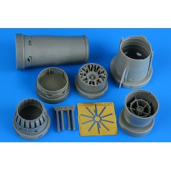 MiG-21MF fighter bomber fishbed J exhaust nozzle - op. for TRUMPETER 