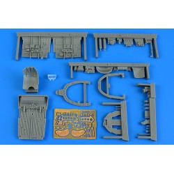 Macchi C.205V serie I cockpit set ITALERI 