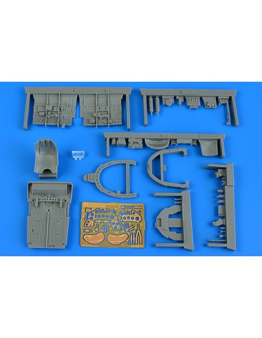 Macchi C.205V serie I cockpit set ITALERI 
