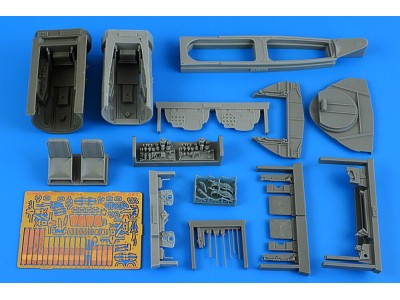 Me 262B-1a cockpit set REVELL 