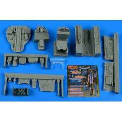 MiG-21MF Fishbed J cockpit set - early v. for Trumpeter 