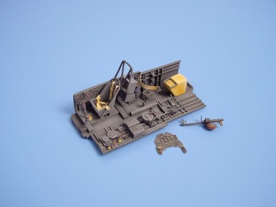 Ju-87 B Stuka Cockpitset 