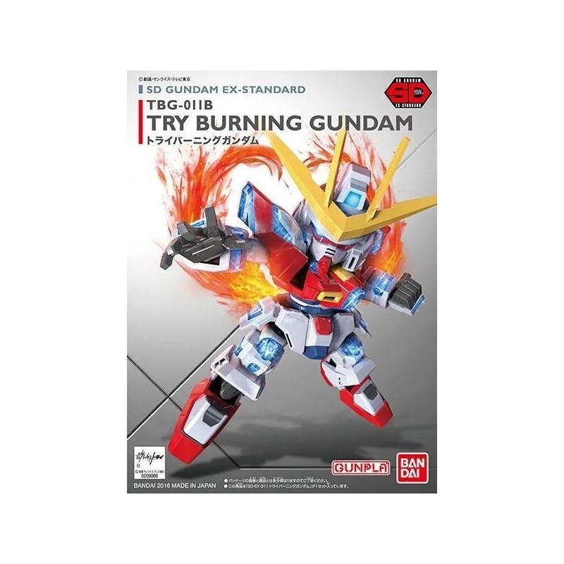 GUNDAM - SD Gundam Ex-Standard Try Burning - Model Kit