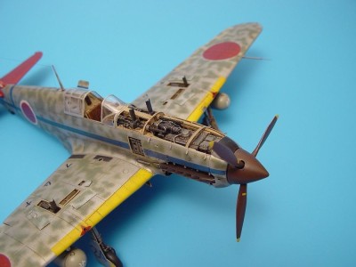 Ki-61 I Hien Cockpit Set, Motor, Bewaffnung 
