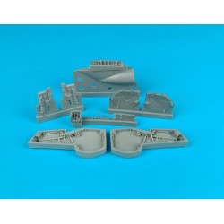 BAC EE Lightning F Mk. 2/6 Fahrwerk schächte für Airfix Bausatz 