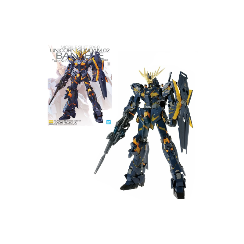 GUNDAM - MG 1/100 Unicorn Gundam 02 Banshee Vers. Ka - Model Kit