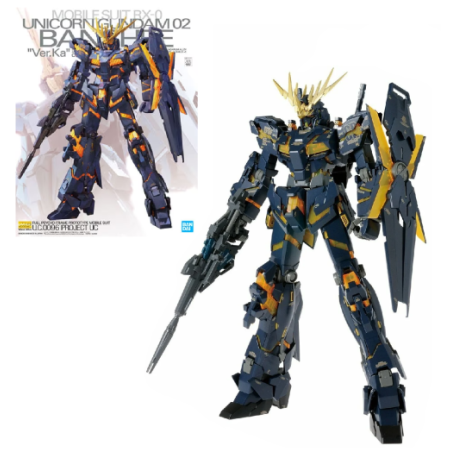 GUNDAM - MG 1/100 Unicorn Gundam 02 Banshee Vers. Ka - Model Kit