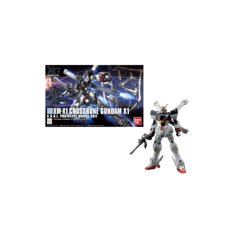 GUNDAM - HGUC Crossbone Gundam X1 1/144 - Model Kit