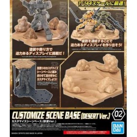 GUNDAM - Customize Scene Base 02 Desert Version - Model Kit